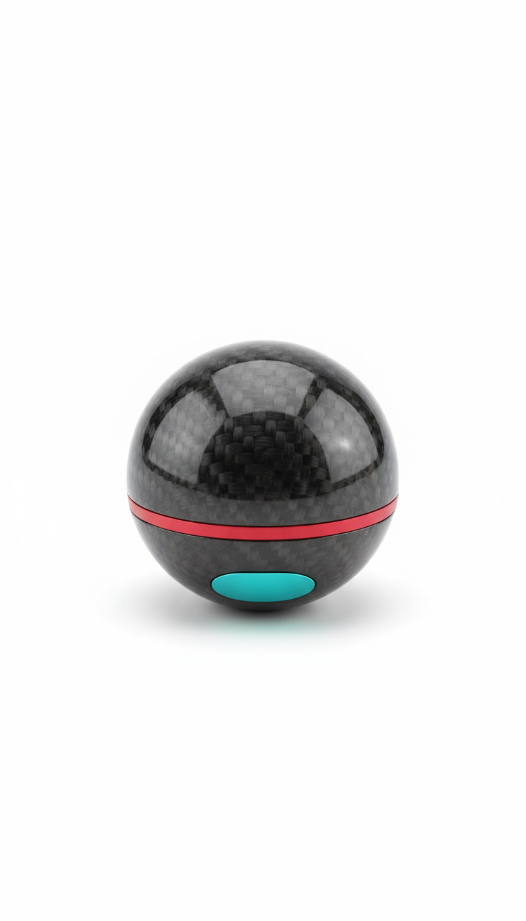 Carbon Fiber Shift Knob with Textured Grip
